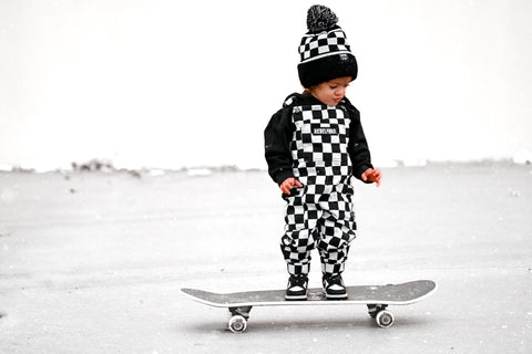 Rebel Checkered Overalls in Venice