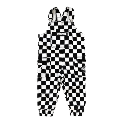 Rebel Checkered Overalls in Venice